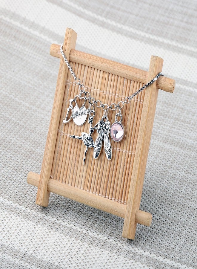 SEIRAA Dance Bracelet Ballet Teacher Jewelry I Love Dance Gift Dance Charm Bracelet For Dancing Lovers (IDancePink Bracelet) - Image 4