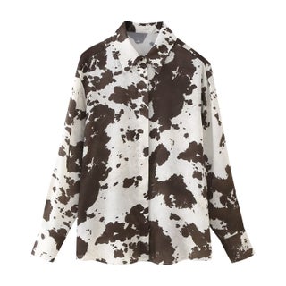 ZR Womens Clothing European and American Style 2025 Spring New Elegant Animal Print Shirt Silk Satin Texture Midi Dress Tops - pzsku/Z525C2EC95ECB276B554CZ/45/1746230142/87f675c6-cc0b-4023-893e-4f9a9cb01e9a