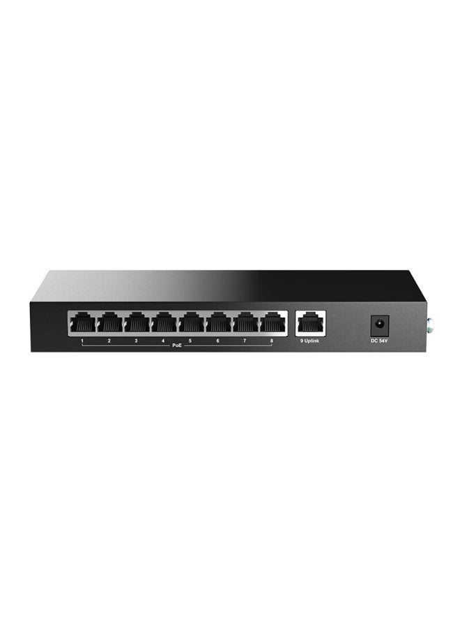 H3c 9-port Gigabit Poe Switch, Unmanaged Enterprise-grade Network Switch, Surveillance Network Cable Splitter, S9g-p - Image 2