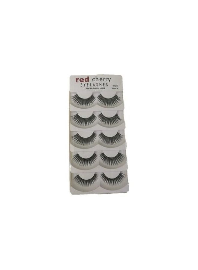 نيبمينينت رموش مستعارة من 5 أزواج أسود