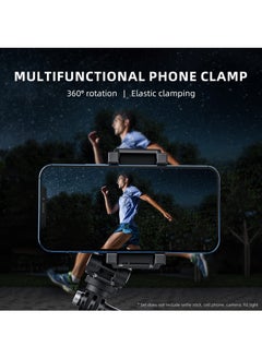 Y&D Phone Tripod Adapter, Adjustable Adapter with Cold Shoe for Cell Phone, Plastic Holder Clamp, 360° Rotatable Stand iPhone and Android Smartphone  - Image 5