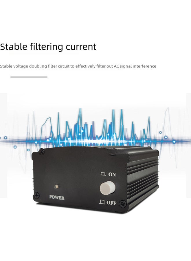 ميكروفون مكثف كبير الحجاب الحاجز مع طاقة شبحية 48 فولت مباشرة، ميكروفون طاقة 48 فولت - Image 3
