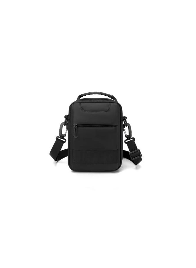 REBENUO Multipurpose Adjustable Left or Right Shoulder Backpack for Travel Hiking Cycling black Model-888 - Image 2