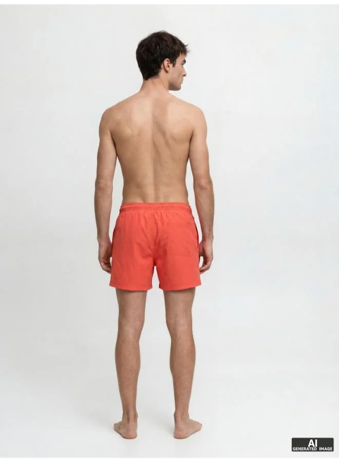 JACK & JONES  Logo Drawstring Swim Shorts for Men | Best Price UAE