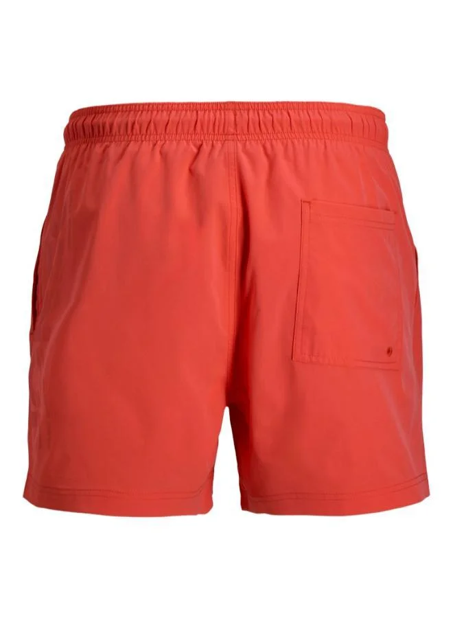 JACK & JONES  Logo Drawstring Swim Shorts for Men | Best Price UAE
