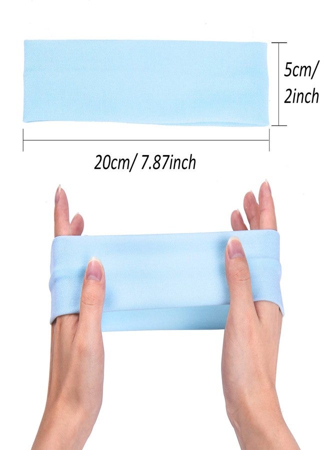 DERAYEE Women Yoga Hair Bands, 12 Colors Soft Elastic Headbands for Sport Workout Head wrap accessories - Image 2