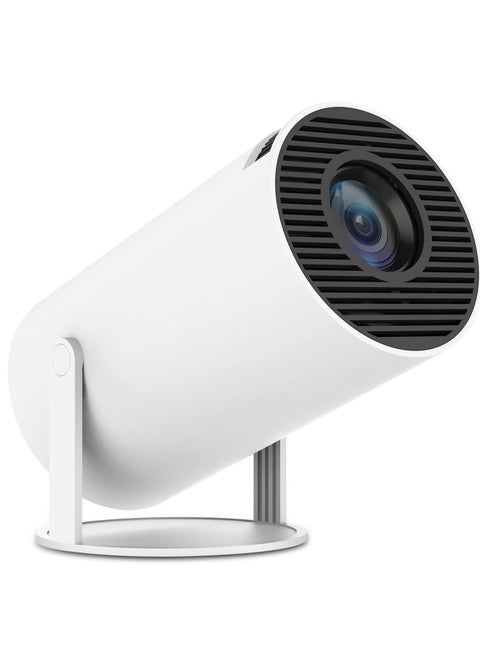 4K Projector, Portable Android 11 Projector, 1080P FHD, WiFi 6, Bluetooth 5.0, 130-Inch Viewing, Pre-installed Netflix, Prime Video & More Apps