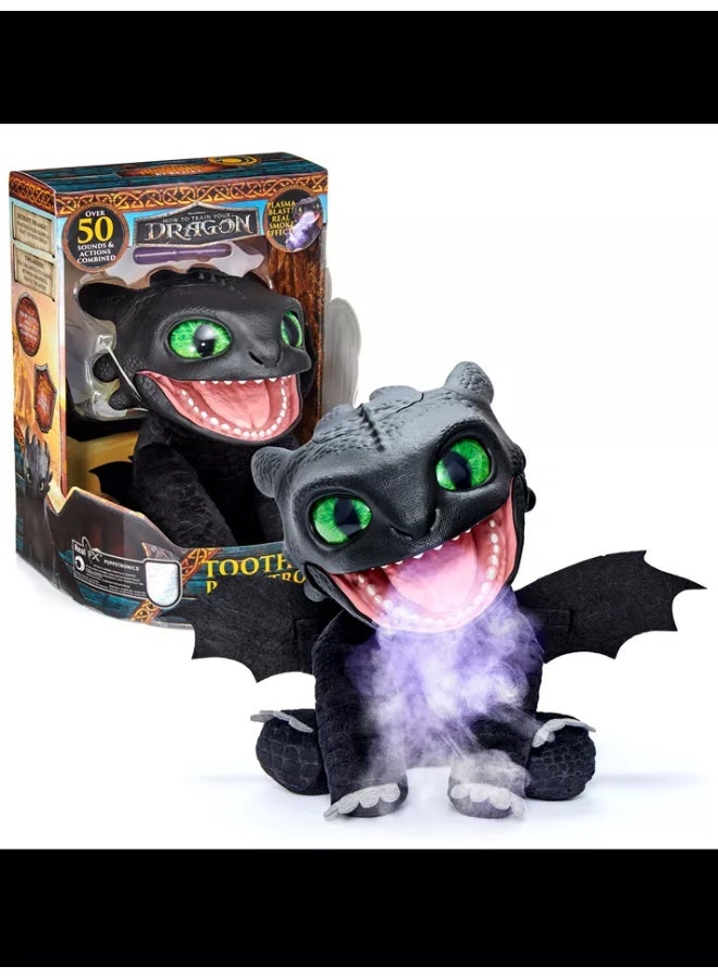 How to Train Your Dragon How to Train Your Dragon Real FX Toothless Interactive Toy 