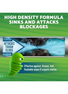 GREEN GOBBLER Ultimate Main Drain Opener | Drain cleaner Hair Clog Remover | Works On Main Lines, Sinks, Tubs, Toilets, Showers, Kitchen Sinks | 64 fl. oz.  - Image 2