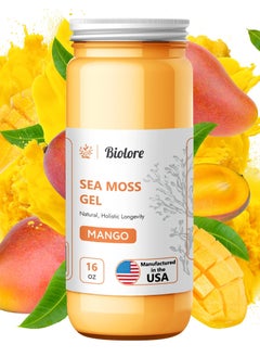 Sea Moss Gel, Mango 16 oz
