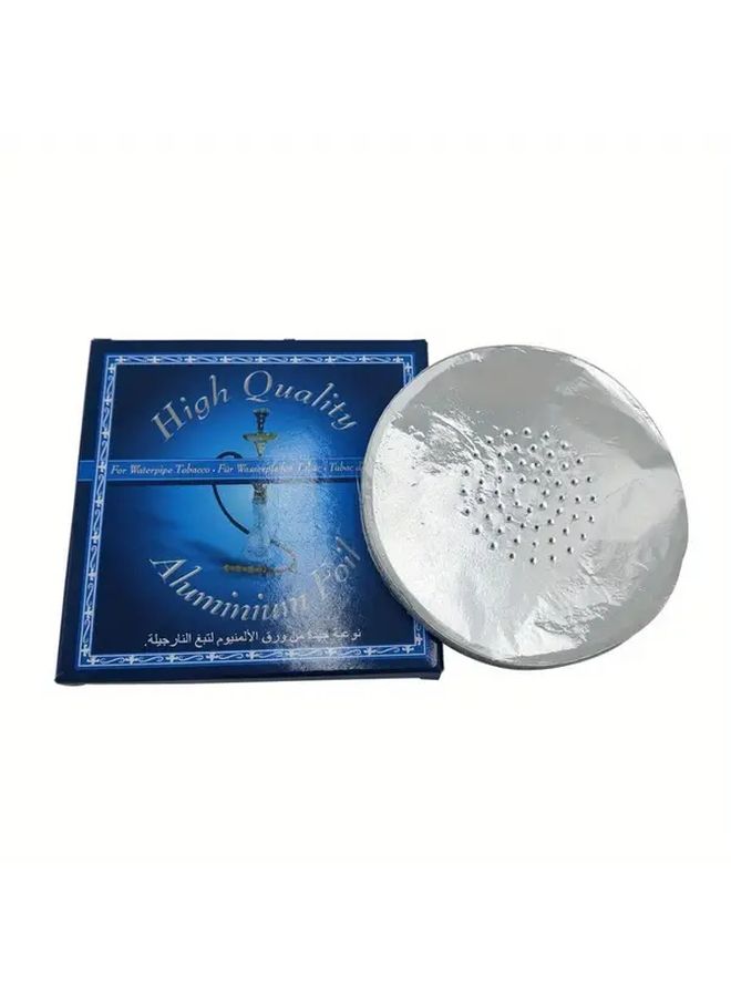 Heavy Duty Perforated Hookah Foil 5 Boxes 250 PCS with Rounded Edges for Safe Smoking - Image 5