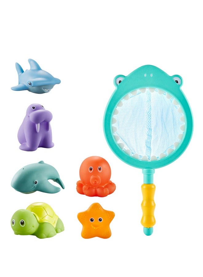 سماوي روك رذاذ المياه طفل حمام تغيير لون في المياه الدافئة ملونة دائمة لعبة - Image 1