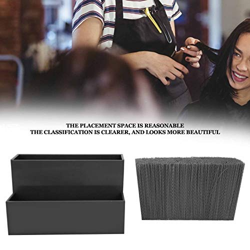 Betued Professional Salon Scissors Holder Rack, Black, 12-Compartment, Hair Styling Tool Holder - Image 4