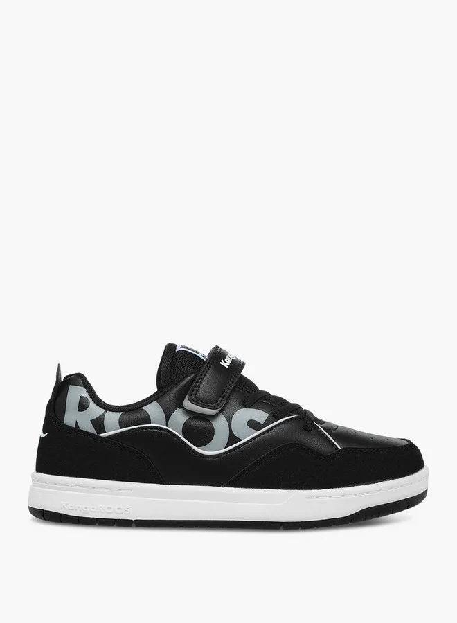 kangaROOS Women's Printed Sports Shoes with Hook and Loop Closure
