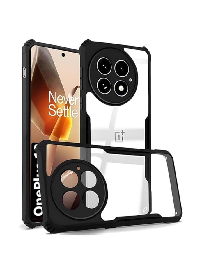 Case For OnePlus 13 Crystal Clear Back Cover Case With 360 Degree Protection, Shockproof Bumper Protective Phone Cover, Anti-Scratch Hard PC Back Clear  - Image 1