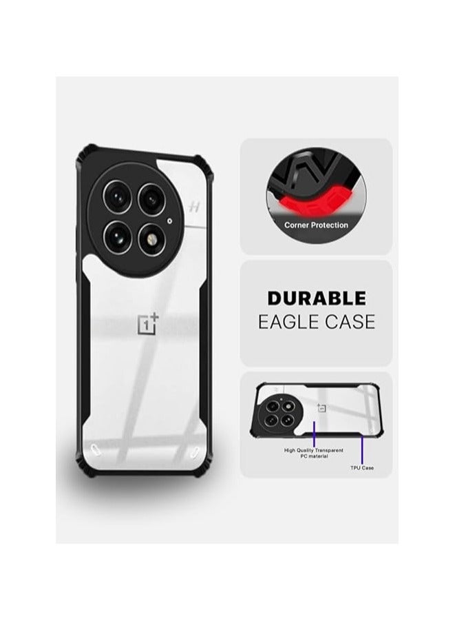 Case For OnePlus 13 Crystal Clear Back Cover Case With 360 Degree Protection, Shockproof Bumper Protective Phone Cover, Anti-Scratch Hard PC Back Clear  - Image 2
