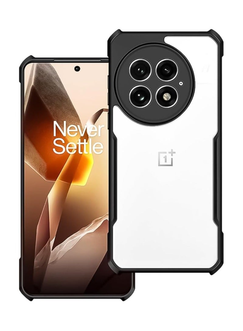 Case For OnePlus 13 Crystal Clear Back Cover Case With 360 Degree Protection, Shockproof Bumper Protective Phone Cover, Anti-Scratch Hard PC Back Clear  - Image 5