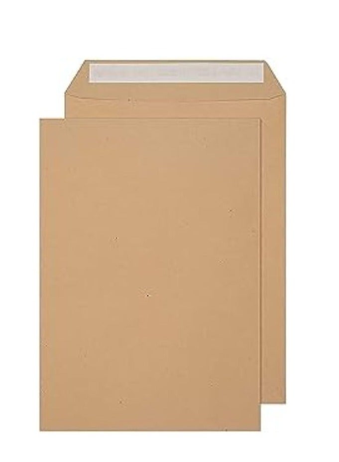 100 Piece A4 Envelope Brown - Image 1