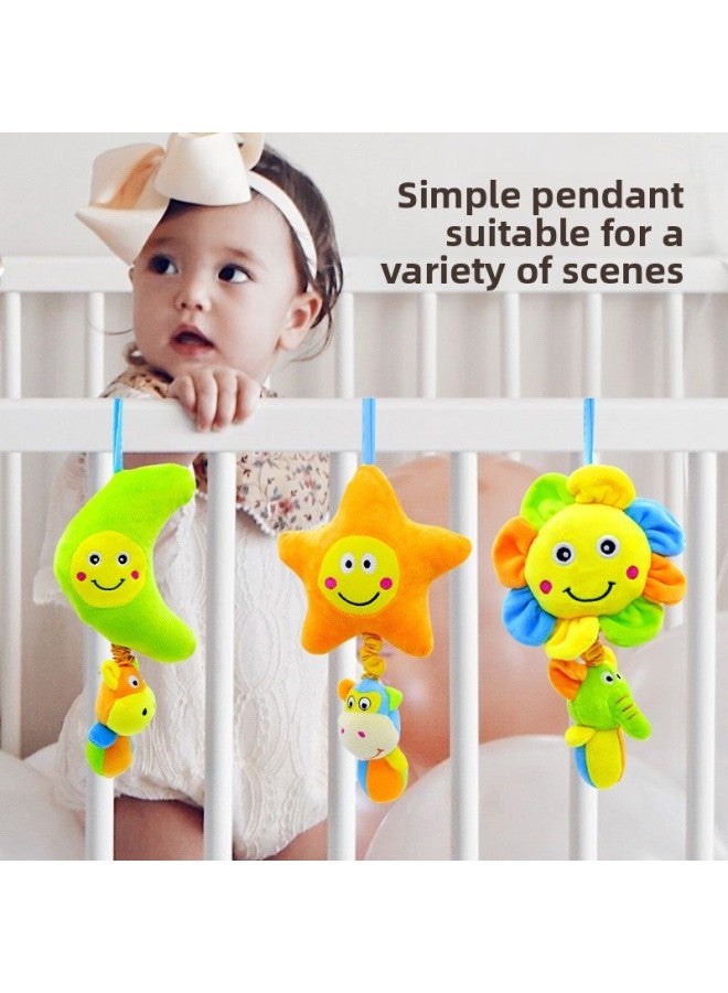 Baby Plush Toys 0-1 Year Old Early Education Intelligence Soothing Sleep Doll Music Toys Sensory Development Soft Stuffed Toys-Color:sunflower - Image 3