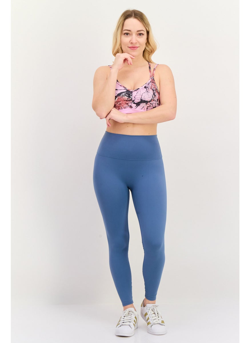 Adidas Women Padded Non Wire Yoga Sports Bra, Mauve  - Image 4