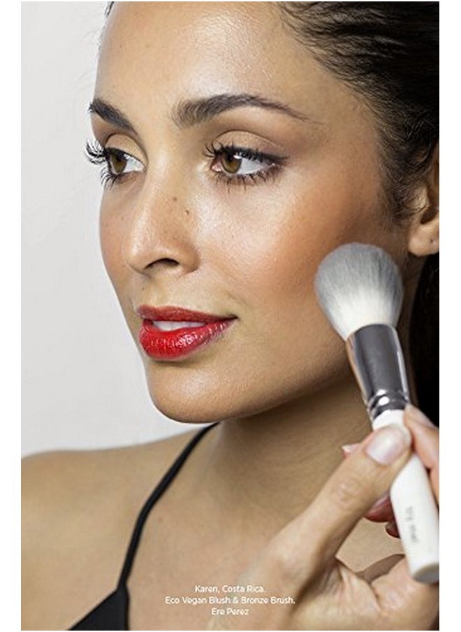 Ere Perez - Natural Eco Blush + Bronze Brush ; Vegan Cruelty Free Clean Beauty - Image 1