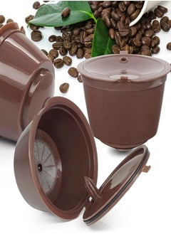 THE PACK 2 pieces Espresso Coffee reusable Filters - for Dolce Gusto Refillable Plastic Coffee Capsules Compatible with Espresso capsules machines  - Image 2