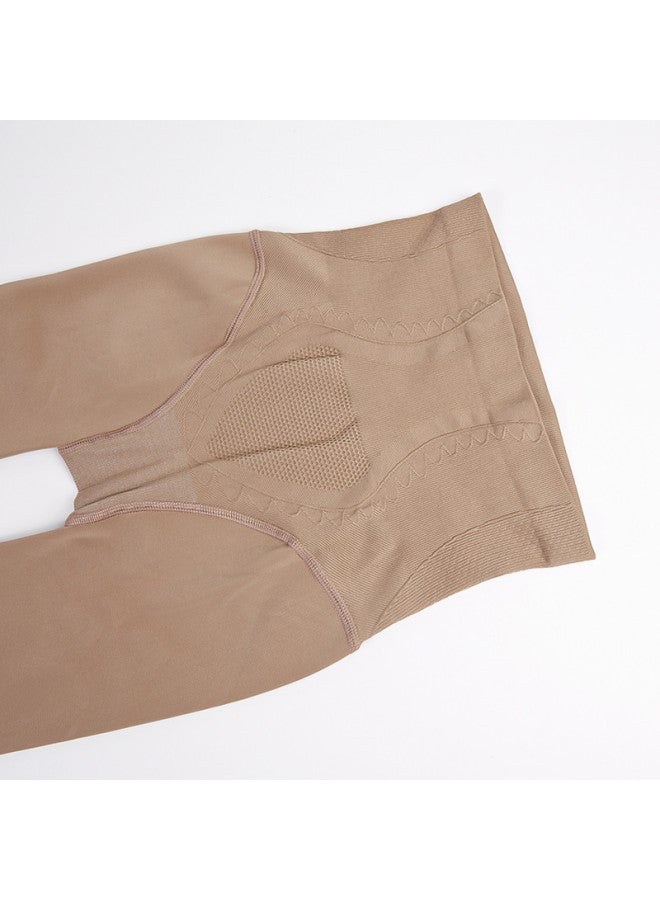 pincai Women'S Nude Feeling Leggings, Ultra-Natural Pantyhose, Autumn And Winter Thin Style, Belly Shaping And Lifting, Warm Thermal Leggings - Image 5