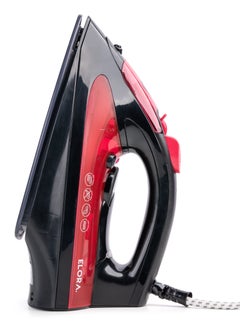 ELORA Elora Multifunctional Steam Iron with Non-Stick Soleplate, Wet&Dry, Temperature Control, Burst Spray Function 2000-2400 W ELSI-2121 Maroon  - Image 3