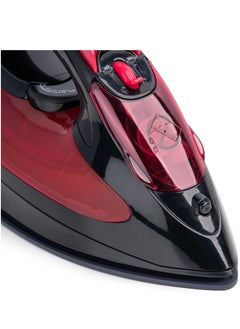 ELORA Elora Multifunctional Steam Iron with Non-Stick Soleplate, Wet&Dry, Temperature Control, Burst Spray Function 2000-2400 W ELSI-2121 Maroon  - Image 4