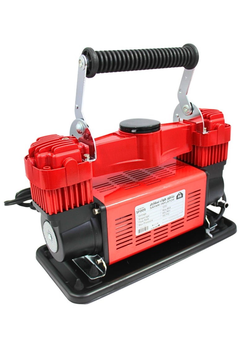 Generic Heavy Duty Portable Car Air Compressor 12 V  - Image 1