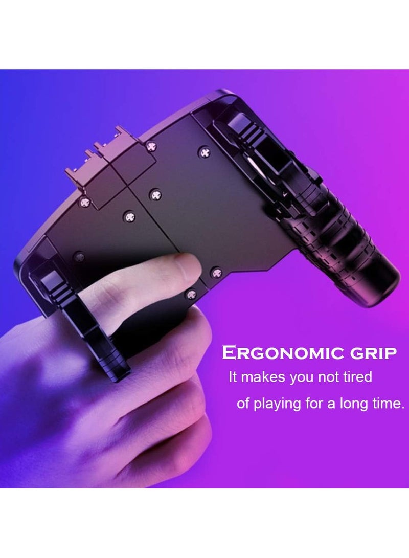 K21 Mobile Game Controller for PUBG/Call of Duty/Fortnite, aim Trigger Fire ons L1R1 Shooter Sensitive Joystick, Gamepad for 4.7-6.5 inch iPhone  Android Phone - Image 5