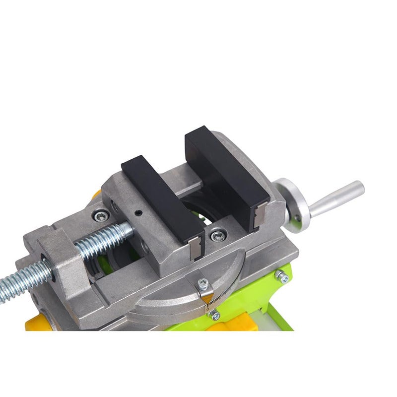 BACHIN Rotary Table 90 Â° 3" Cross Slide Drill Press Vise Horizontal Precision Milling Drilling Machine Vernier Reading Milling Drilling Boring - Image 5