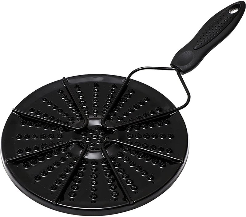 RHYDON Heat Diffuser Iron Plate Induction Cooker Mat for Glass Gas Stove Flame Guard Simmer Ring Plate Cooktop Converter Flame Heat Spreader Plate Converter - Image 1