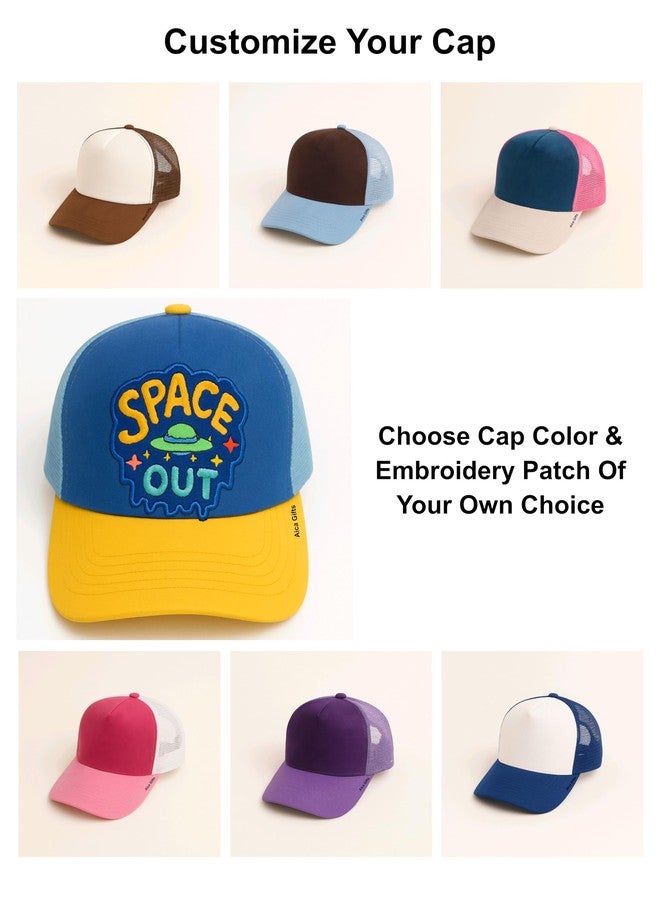 AICA Personalized Patch on Cap | Adjustable Snapback for Men Women | Caps for Girls Boys Teenagers | Stylish Gift Cap for Man Woman - Image 2