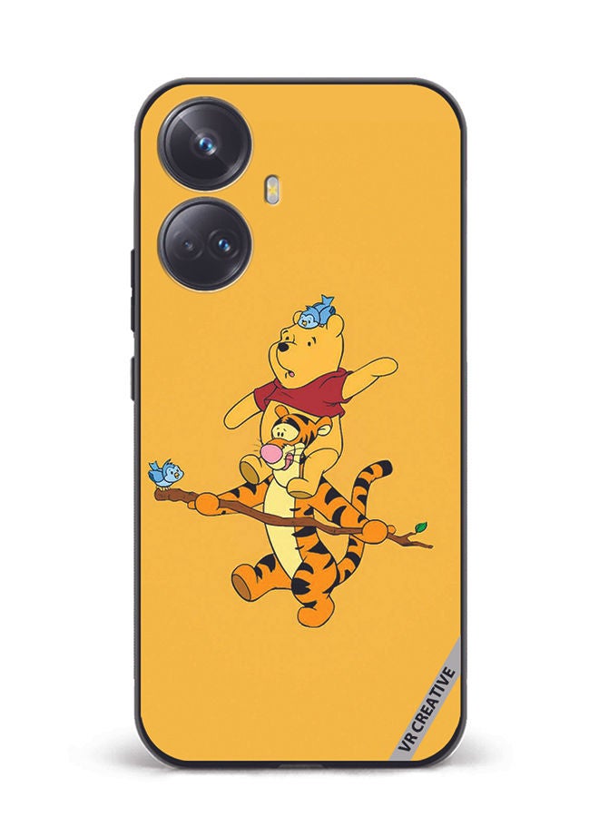 VR CREATIVE Protective Case Cover For Realme 10 Pro Plus Pooh Design Multicolour - Image 1