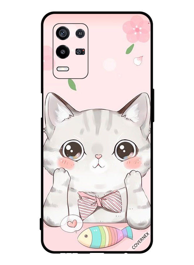 Covernex Protective Case Cover For Oppo K9x Cat Fish - Image 1