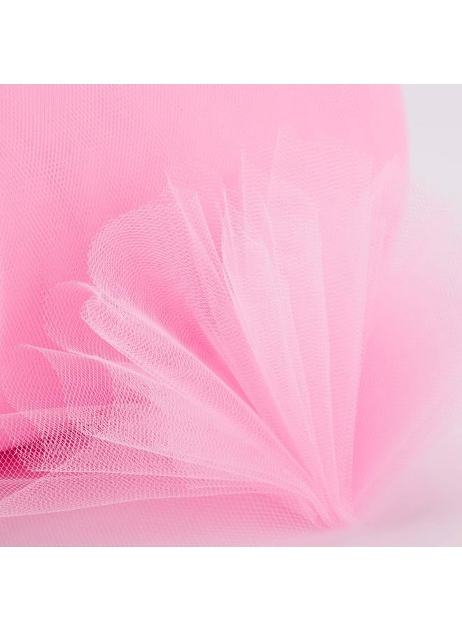 Miegecha Tulle Rolls 6” by 100 Yards (300 feet) Tulle Roll Spool Fabric for DIY Tutu Skirts Wedding Baby Shower Crafts Decorations Party Supplies (Light Pink) - Image 4