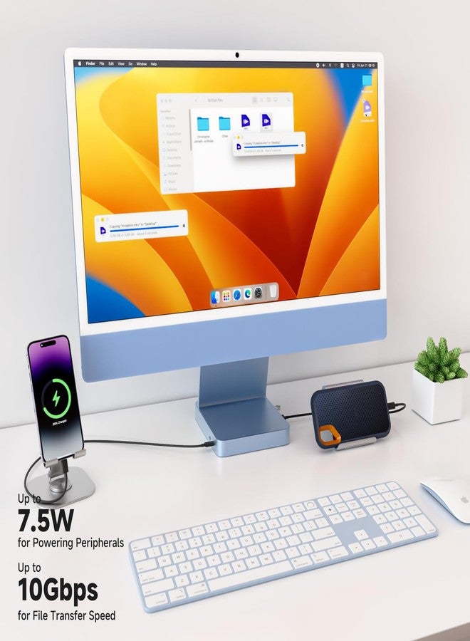 Minisopuru DS802PROiMac ملحقات لجهاز iMac M1/M3/M4، أزرق - Image 4