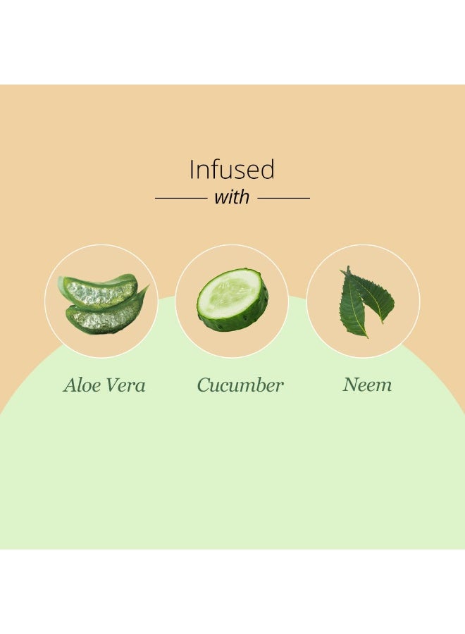 كارميسي بلسم Carmesi للوجه قبل الحلاقة للنساء، 50 غرام | يمنع تهيج البشرة والجروح | بلسم مخصص لحلاقة الوجه بالشفرة | غني بالألوفيرا، الخيار والنيم | تركيبة غير دهنية | مناسب لجميع أنواع البشرة - Image 4