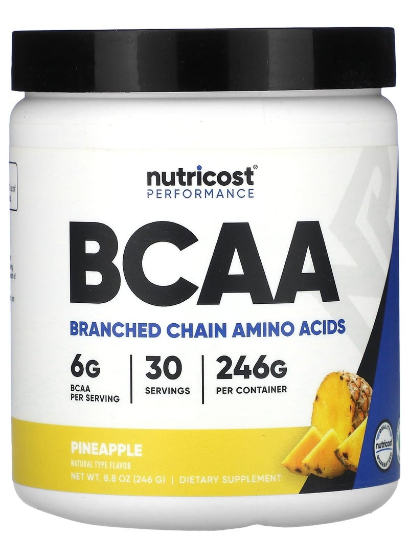 Performance, BCAA, Pineapple, 8.8 oz (246 g)