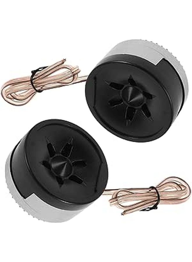 High Efficiency Car Tweeter Mini Dome Speaker 1pc Black For Vehicle Sound System Enhancement - Image 1