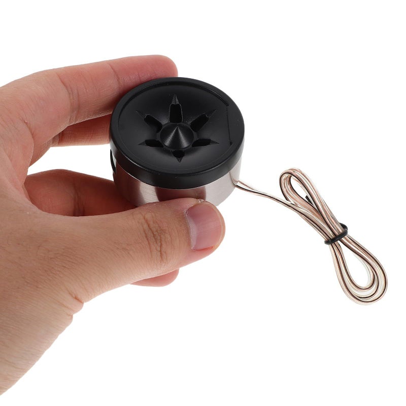 High Efficiency Car Tweeter Mini Dome Speaker 1pc Black For Vehicle Sound System Enhancement - Image 5