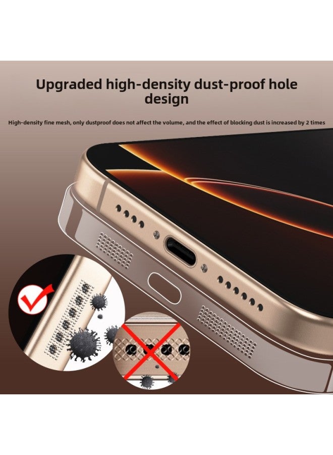 Applicable To Apple 16ProMax Transparent Invisible Phone Dust Frame Film Frosted Self-healing Side Film-Color:High-definition Hydrogel Film (bare Chip)-Size:Apple 16ProMax  - Image 3