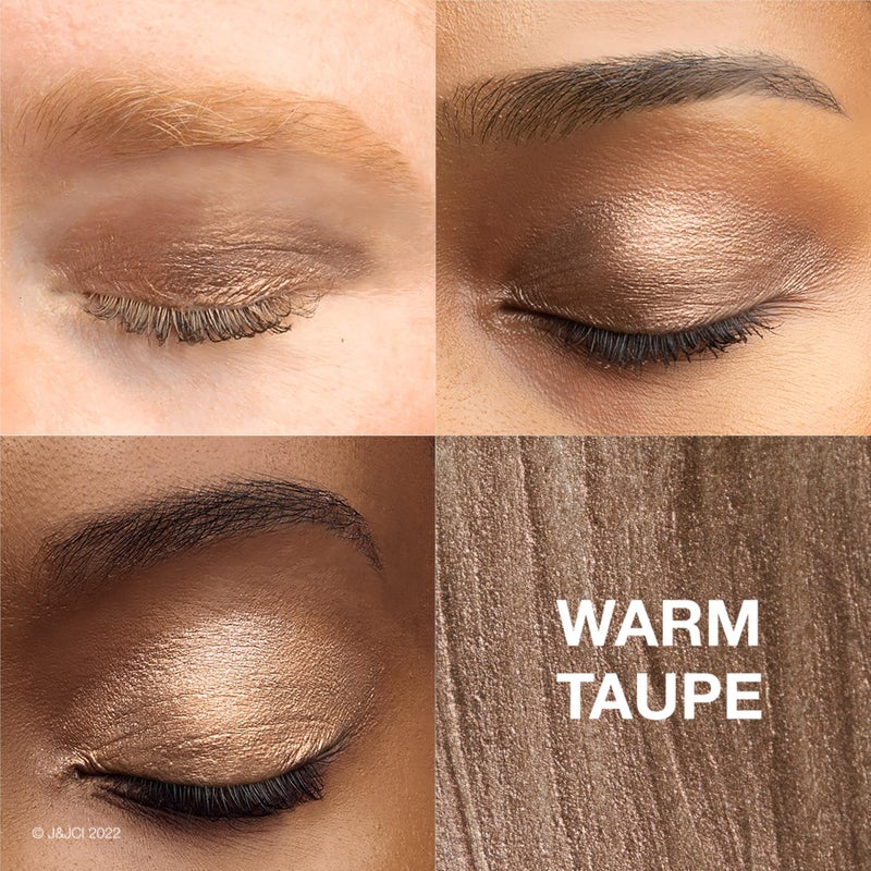 Neutrogena Sensitive Skin Eyeshadow + Primer, a Longwearing, 2-in-1 Metallic Eyeshadow for Sensitive Skin with Pro-Vitamin B5, Lightweight Cream-to-Powder Formula, Warm Taupe, 0.22 oz - Image 4