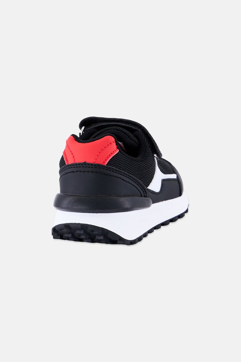 RBX Toddlers Boy Velcro Closure Shoes, Black - Image 4