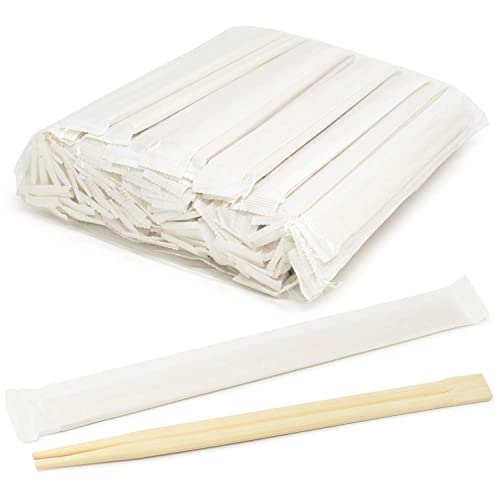 Deera Reusable Bamboo Wooden Chopsticks – 8 Inch – Individually Wrapped Hygienic – Sushi Noodles Ramen Rice Kitchen Dining – Pack of 25 - Image 3