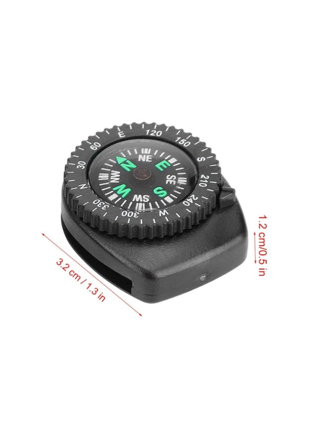 CMGTYYD 2Pcs Watch Compass, Portable Wrist Compass Outdoor Navigation Device for Camping Hiking Boating Survival - Image 5