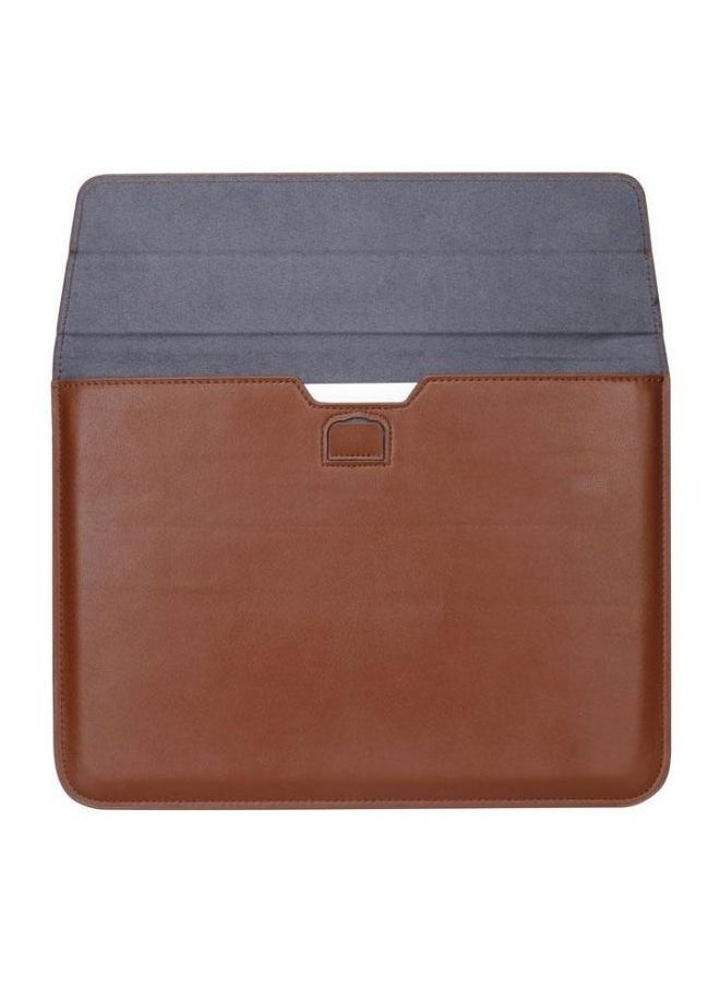 NIBEMINENT Protective Sleeve For Apple MacBook Retina 15/15.4-Inch Brown  - Image 2