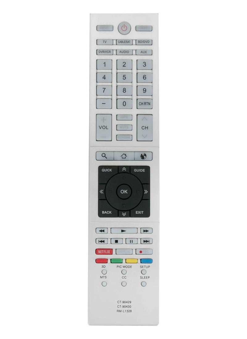 Huayu - RM-L1328 HUAYU UNIVERSAL REPLACEMENT FOR TOSHIBA LCD LED TV REMOTE CONTROL - Image 1