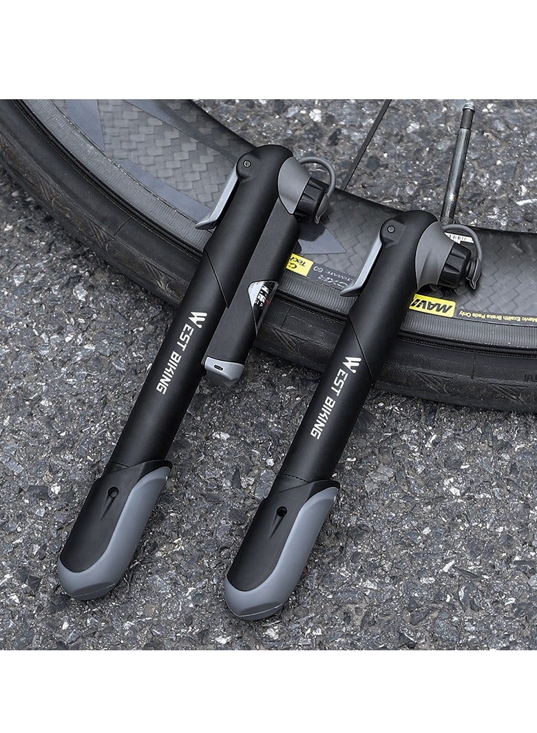 WEST BIKING Mini Hand Pump, Compact And Portable Bicycle Pump, Lightweight And Durable Cycling Air Pump Ball, Sturdy Bike Tire Inflator For Cycle Mountain Bike, (Pack Of 3pcs, Without Air Gauge) - Image 4